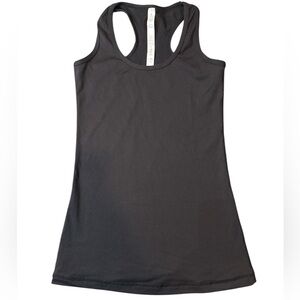 Women’s Lululemon Athletica Black Racerback Tank Top 
Size 4 NWOT